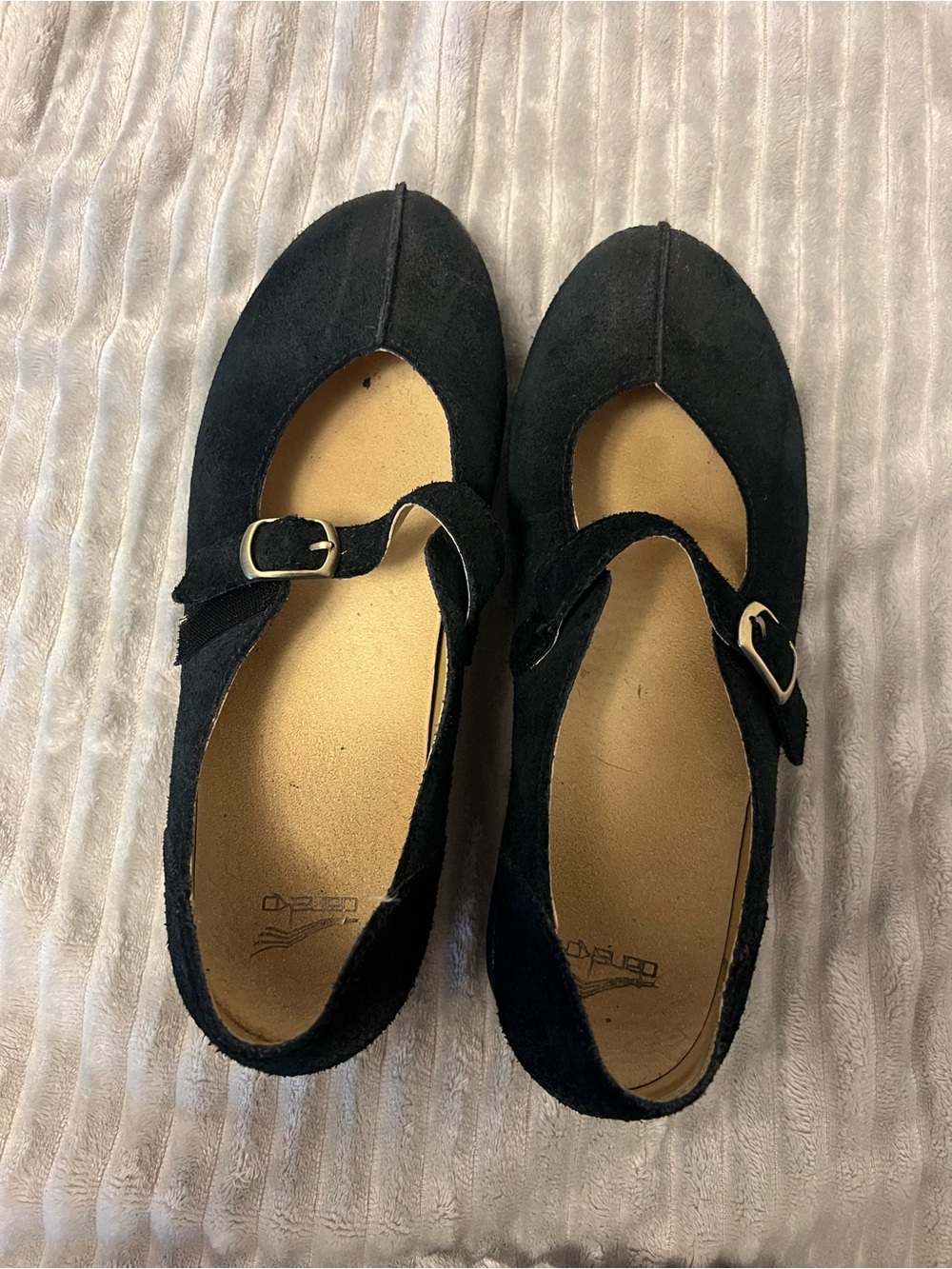 Women's Black Mary Jane Flats - Dansko